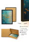 Wallity Huhu485S Pintura Decorativa en MDF con Marco (3 Piezas) 50 x 70 cm